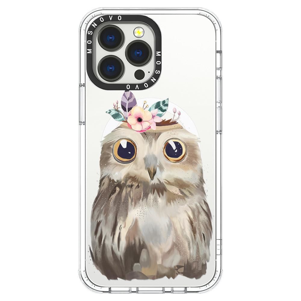 Cute Owl Phone Case - iPhone 13 Pro Case - MOSNOVO