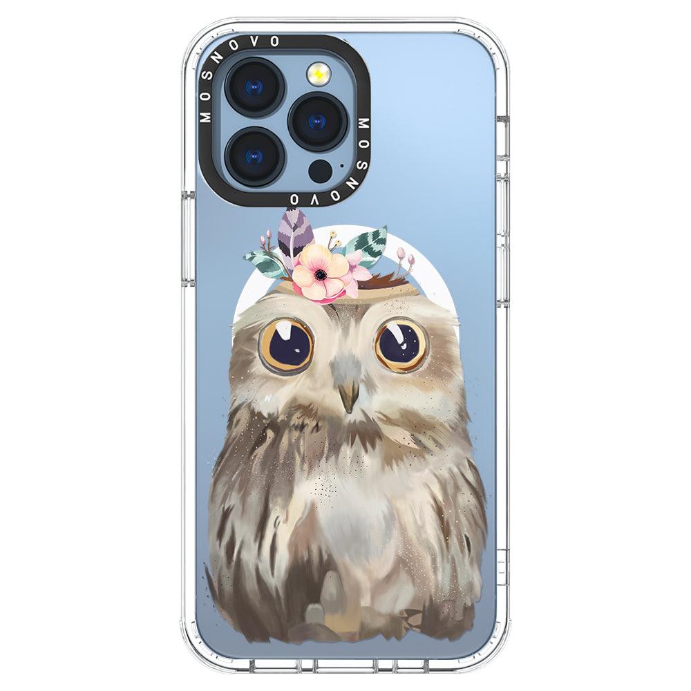 Cute Owl Phone Case - iPhone 13 Pro Case - MOSNOVO