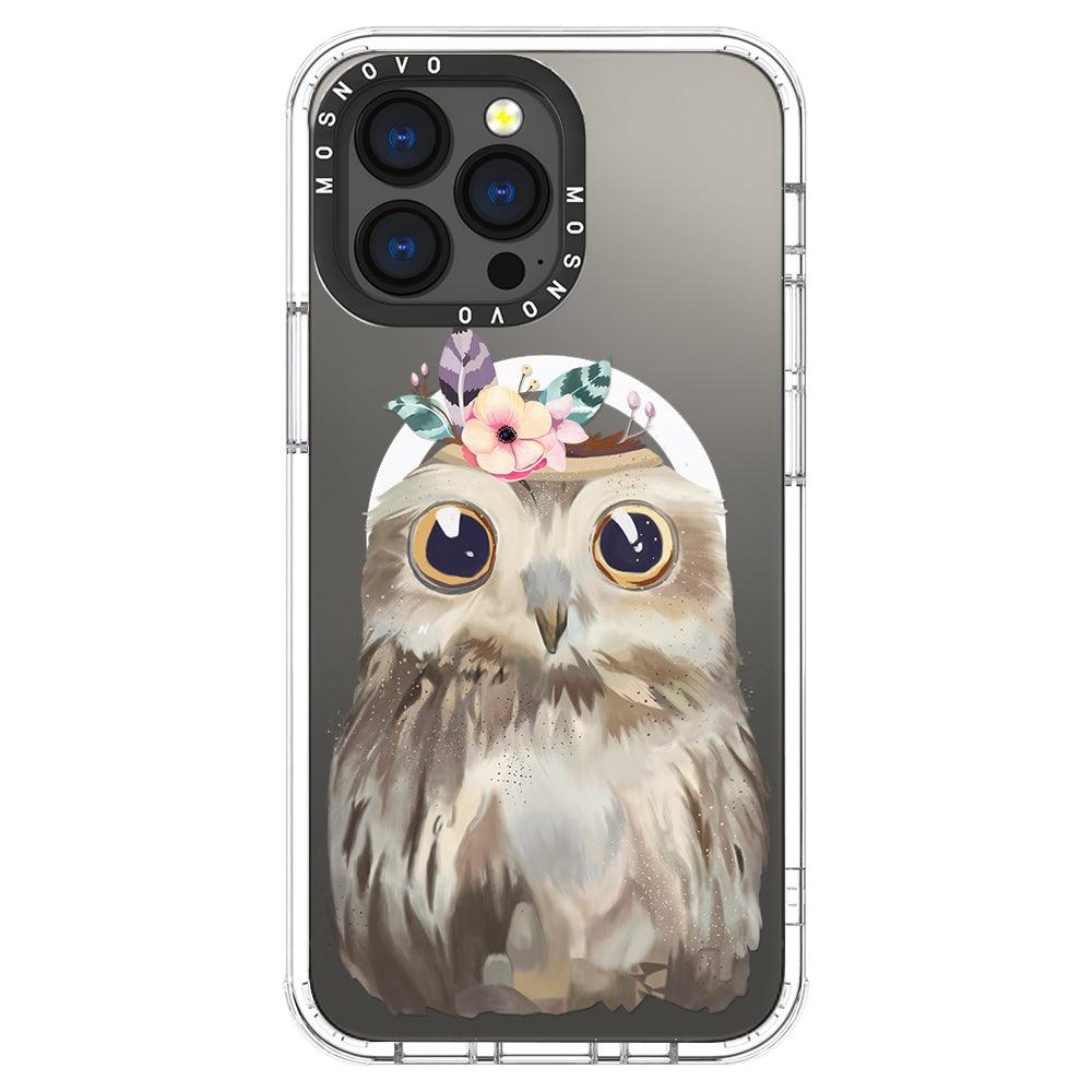 Cute Owl Phone Case - iPhone 13 Pro Case - MOSNOVO