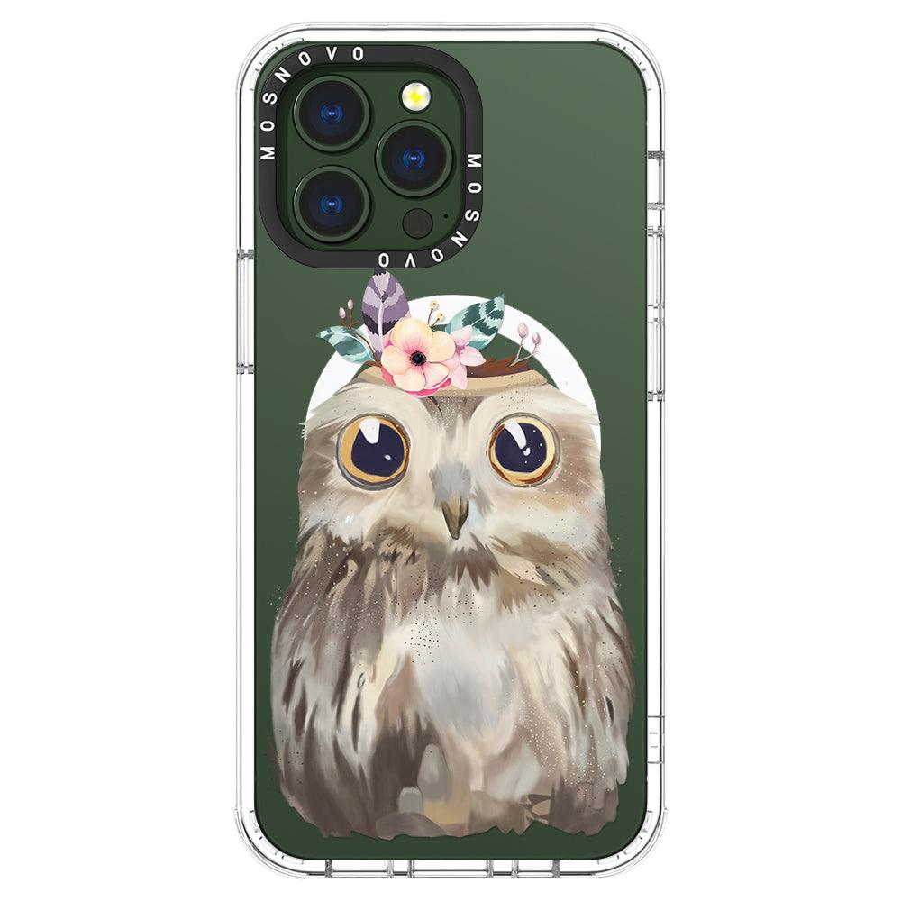 Cute Owl Phone Case - iPhone 13 Pro Case - MOSNOVO