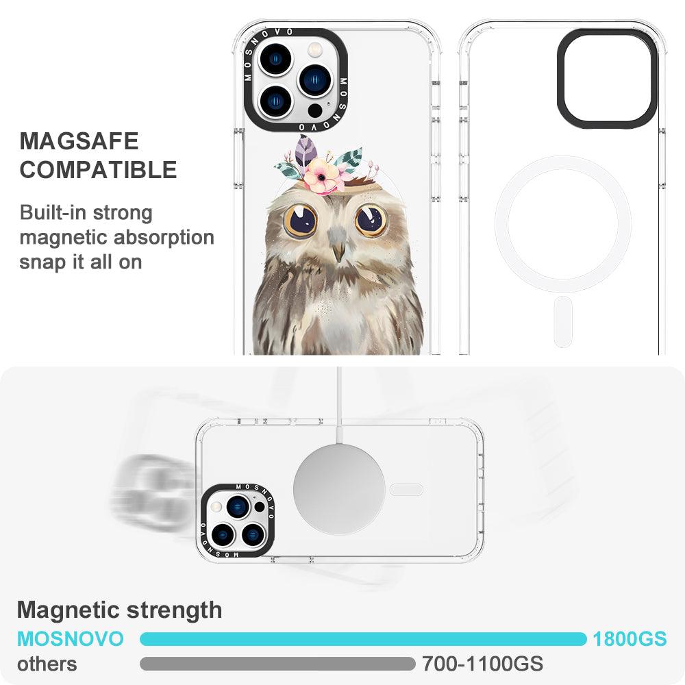 Cute Owl Phone Case - iPhone 13 Pro Case - MOSNOVO