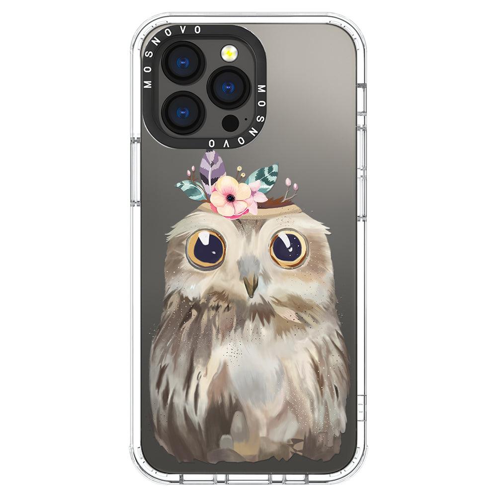 Cute Owl Phone Case - iPhone 13 Pro Case - MOSNOVO