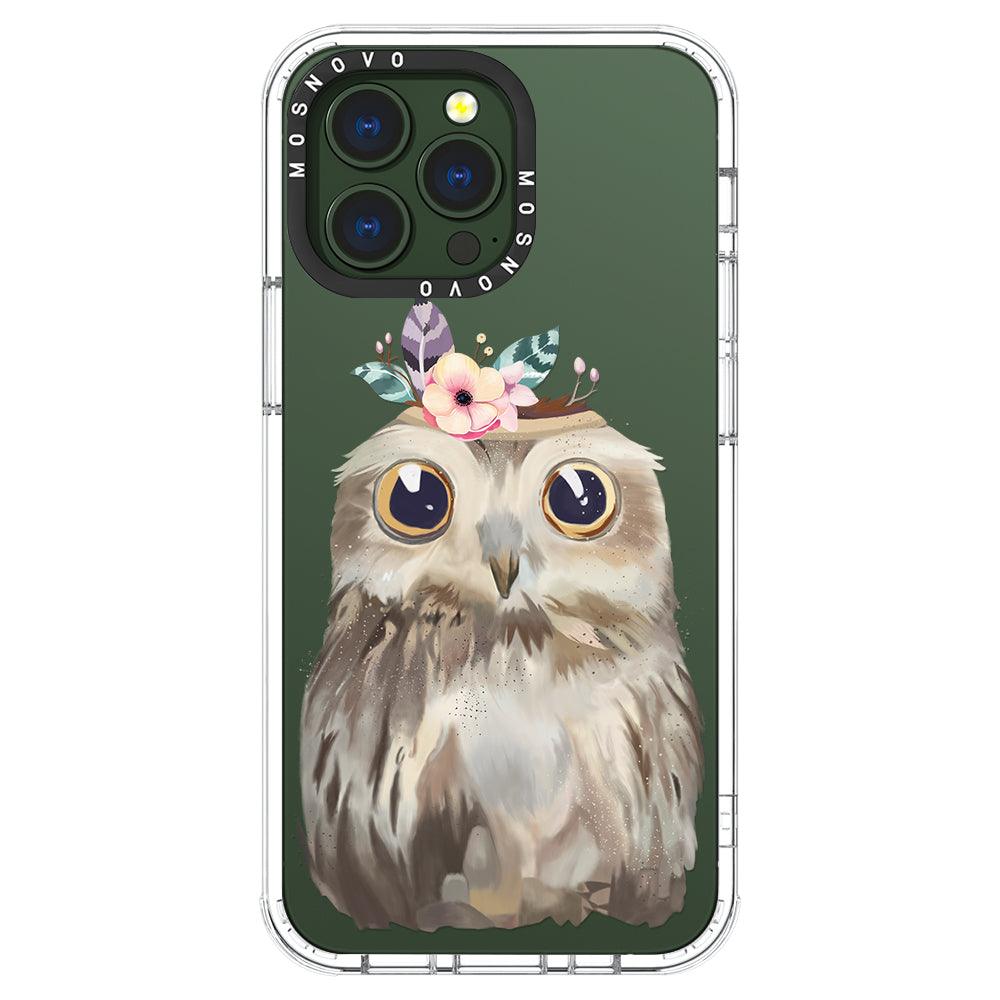 Cute Owl Phone Case - iPhone 13 Pro Case - MOSNOVO