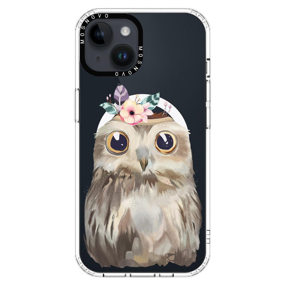 Cute Owl Phone Case - iPhone 14 Case - MOSNOVO