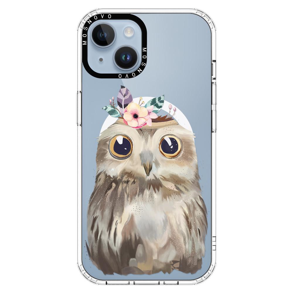 Cute Owl Phone Case - iPhone 14 Case - MOSNOVO