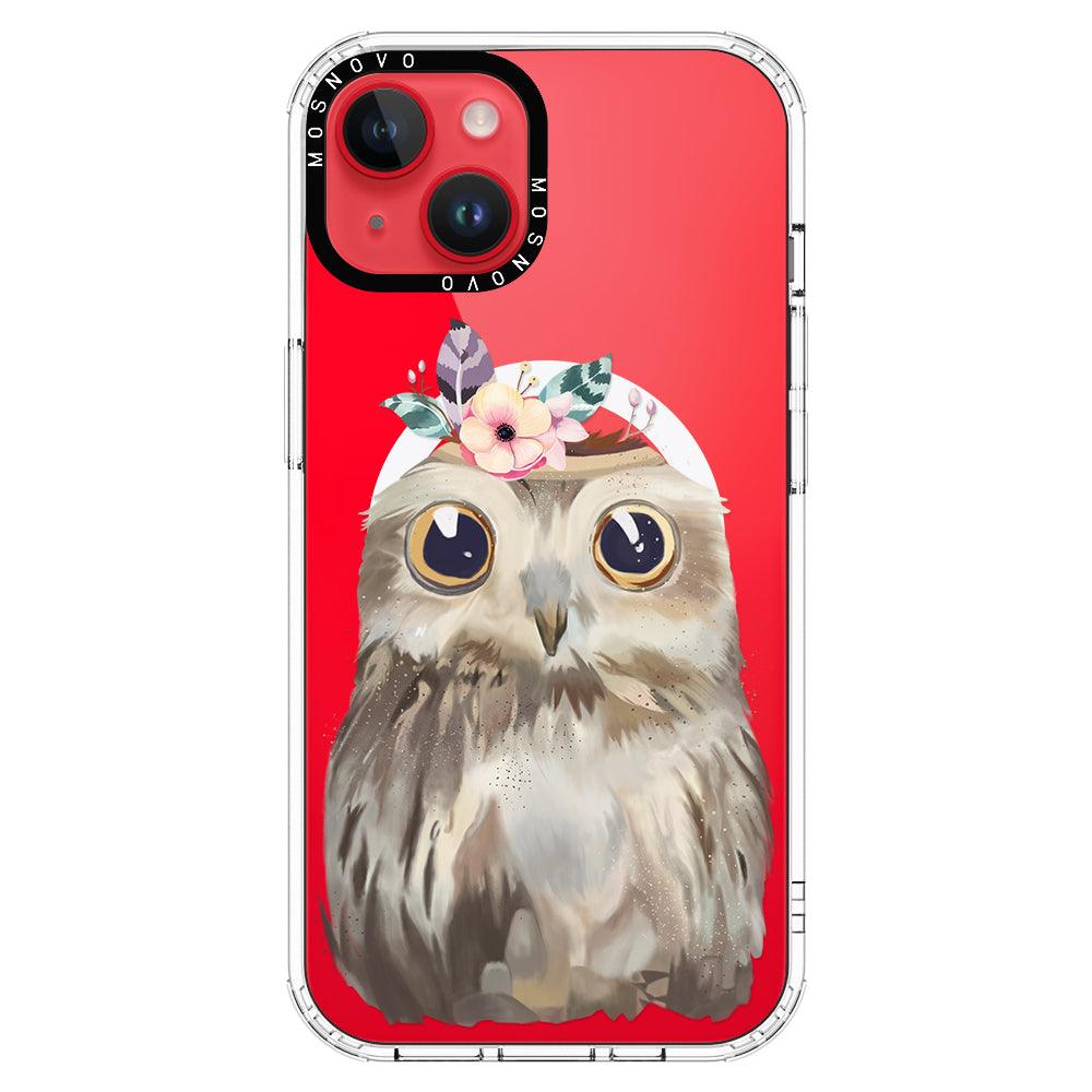 Cute Owl Phone Case - iPhone 14 Case - MOSNOVO