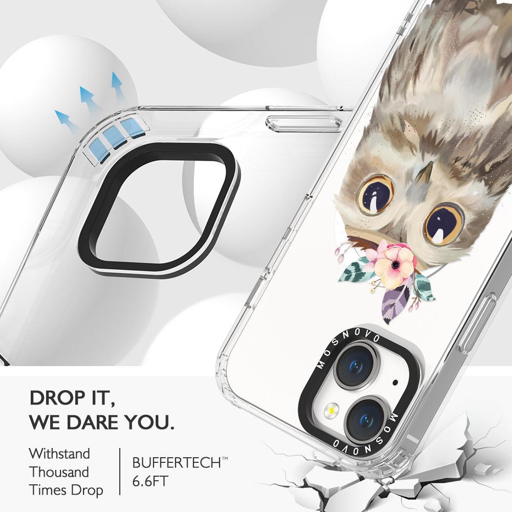 Cute Owl Phone Case - iPhone 14 Case - MOSNOVO