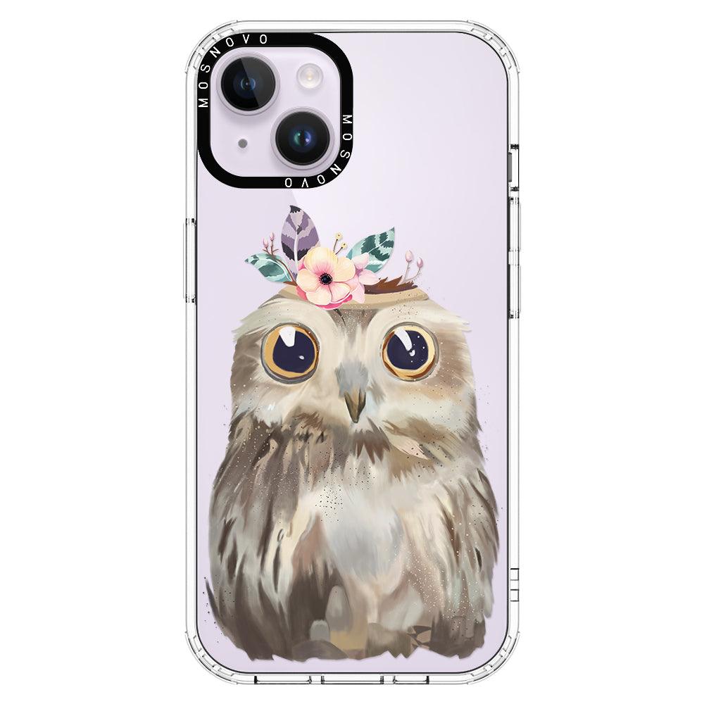 Cute Owl Phone Case - iPhone 14 Case - MOSNOVO