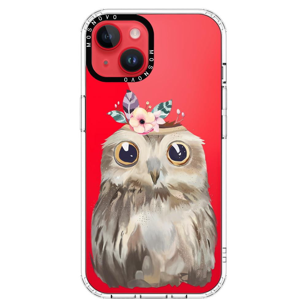 Cute Owl Phone Case - iPhone 14 Case - MOSNOVO