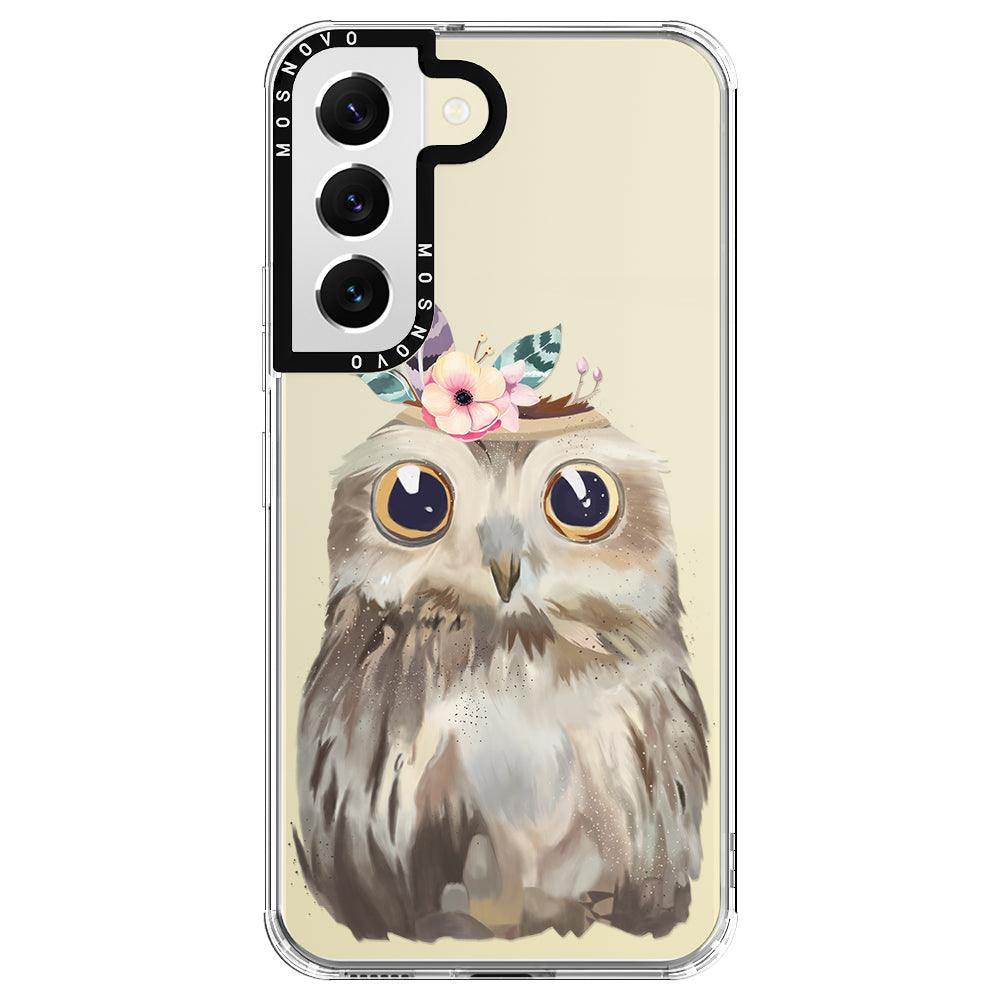 Cute Owl Phone Case - Samsung Galaxy S22 Plus Case - MOSNOVO