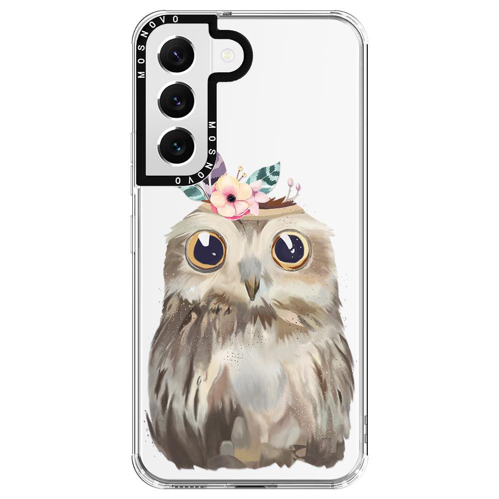 Cute Owl Phone Case - Samsung Galaxy S22 Plus Case - MOSNOVO