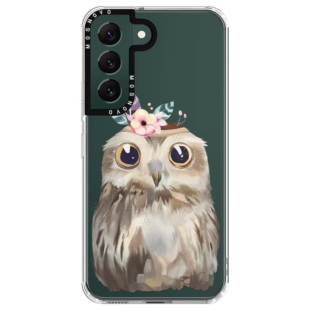 Cute Owl Phone Case - Samsung Galaxy S22 Plus Case - MOSNOVO