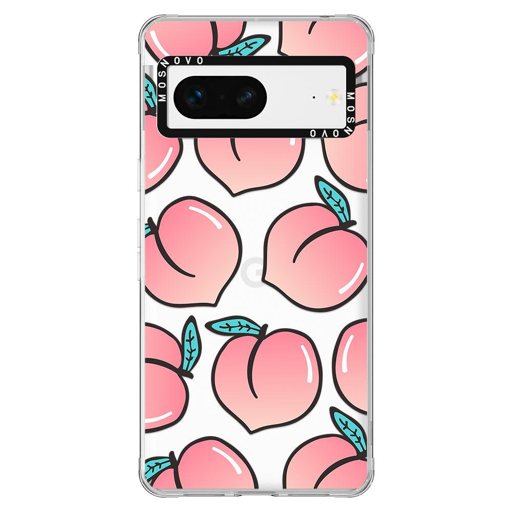 Cute Peach Phone Case - Google Pixel 7 Case - MOSNOVO