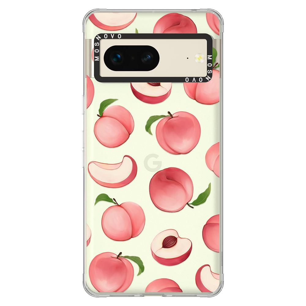 Cute Peach Phone Case - Google Pixel 7 Case - MOSNOVO