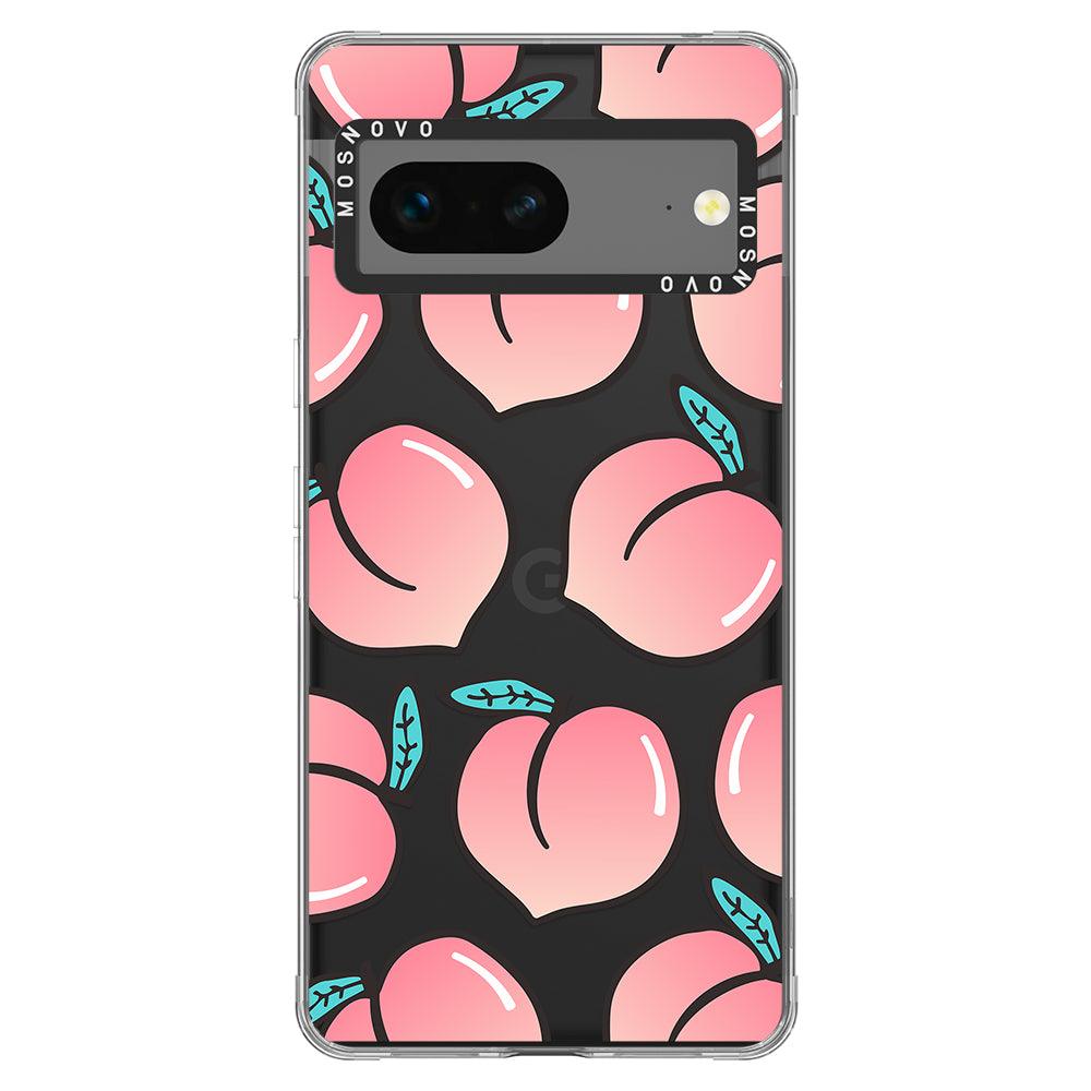 Cute Peach Phone Case - Google Pixel 7 Case - MOSNOVO