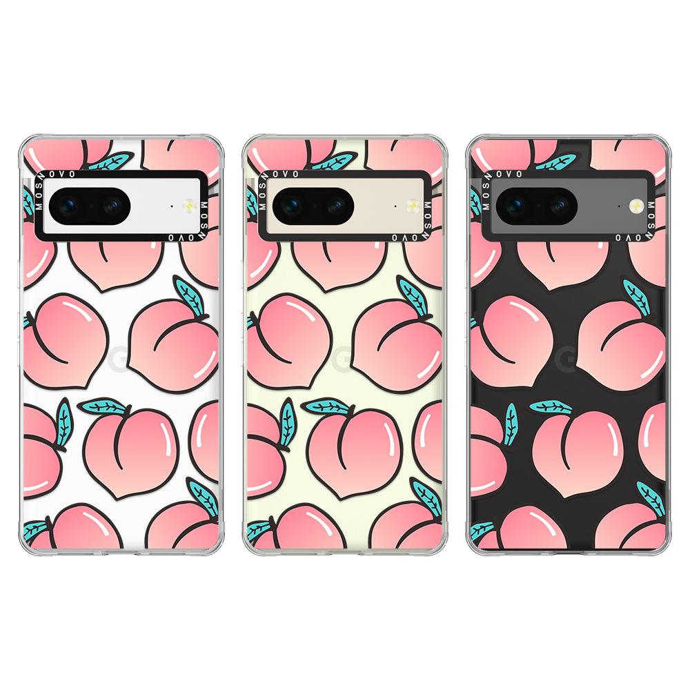 Cute Peach Phone Case - Google Pixel 7 Case - MOSNOVO