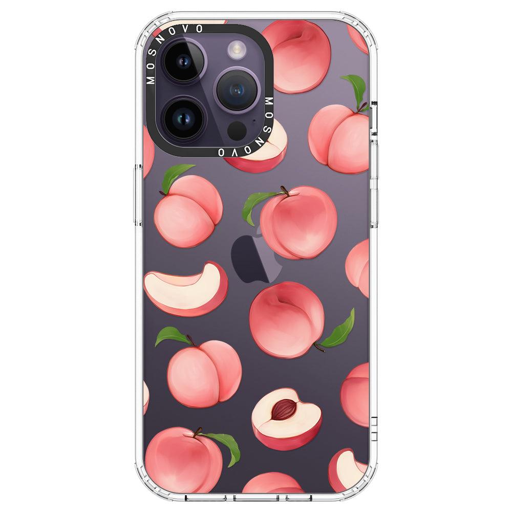 Cute Peach Phone Case - iPhone 14 Pro Max Case – MOSNOVO