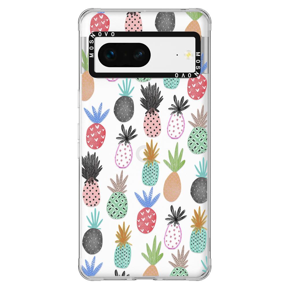 Cute Pineapple Phone Case - Google Pixel 7 Case - MOSNOVO