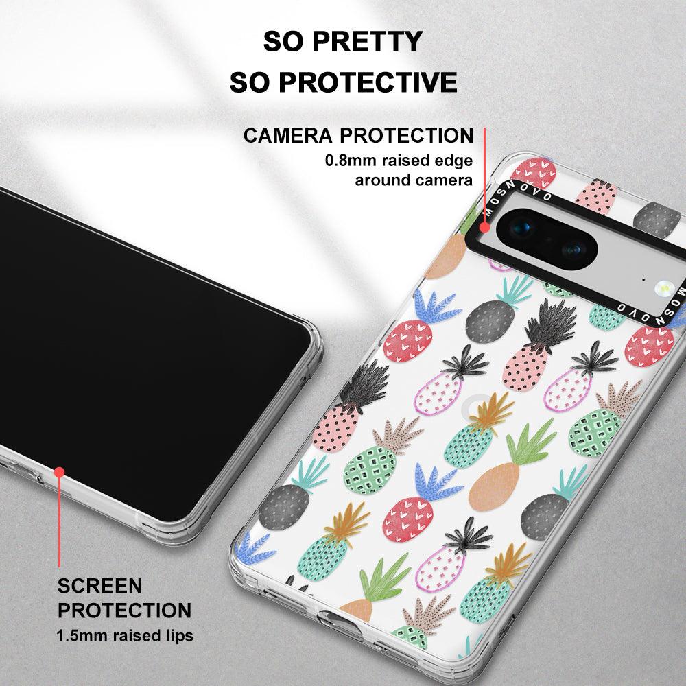 Cute Pineapple Phone Case - Google Pixel 7 Case - MOSNOVO