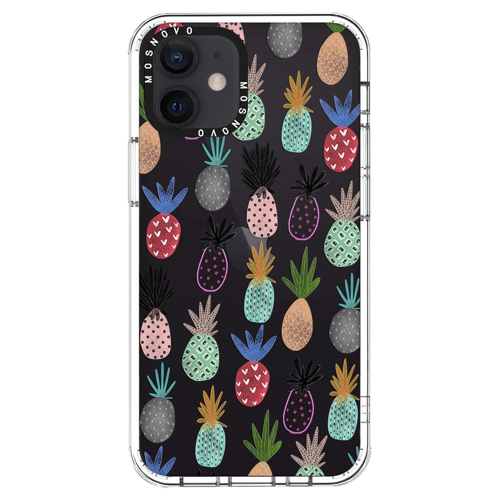 Cute Pineapple Phone Case - iPhone 12 Mini Case