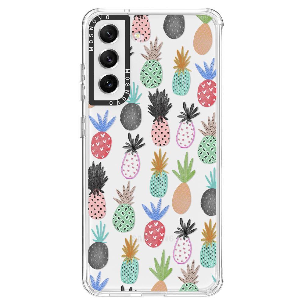 Cute Pineapple Phone Case - Samsung Galaxy S21 FE Case - MOSNOVO