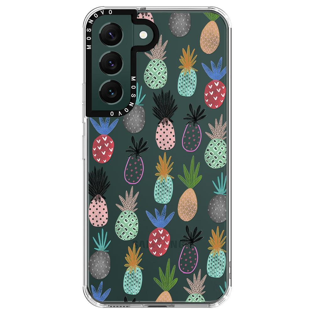 Cute Pineapple Phone Case - Samsung Galaxy S22 Case - MOSNOVO