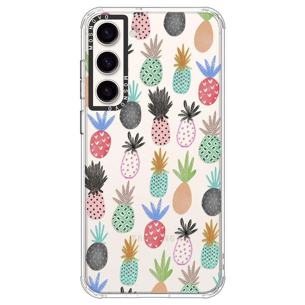 Cute Pineapple Phone Case - Samsung Galaxy S23 Case - MOSNOVO