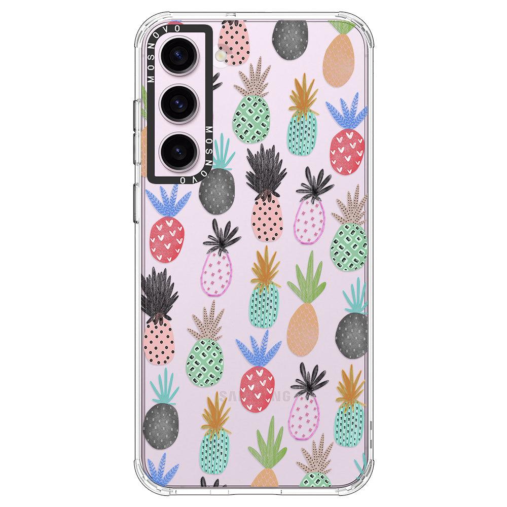 Cute Pineapple Phone Case - Samsung Galaxy S23 Case - MOSNOVO