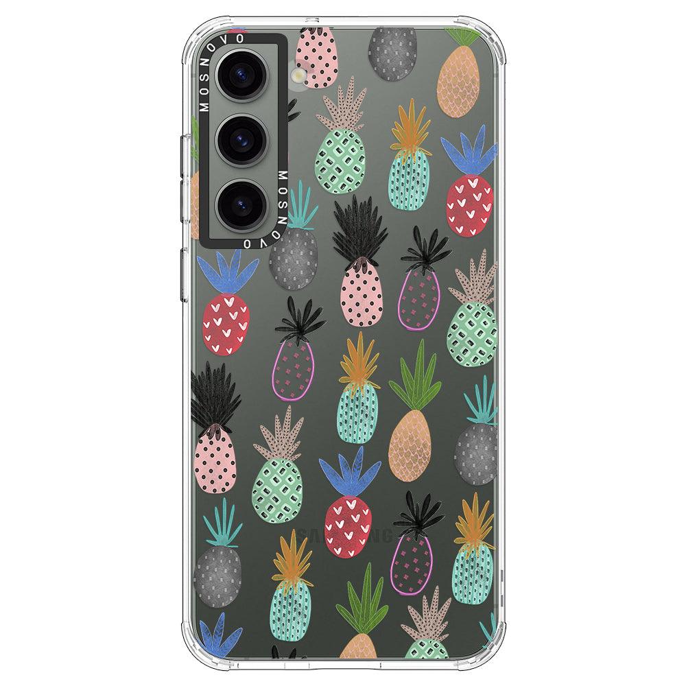 Cute Pineapple Phone Case - Samsung Galaxy S23 Case - MOSNOVO