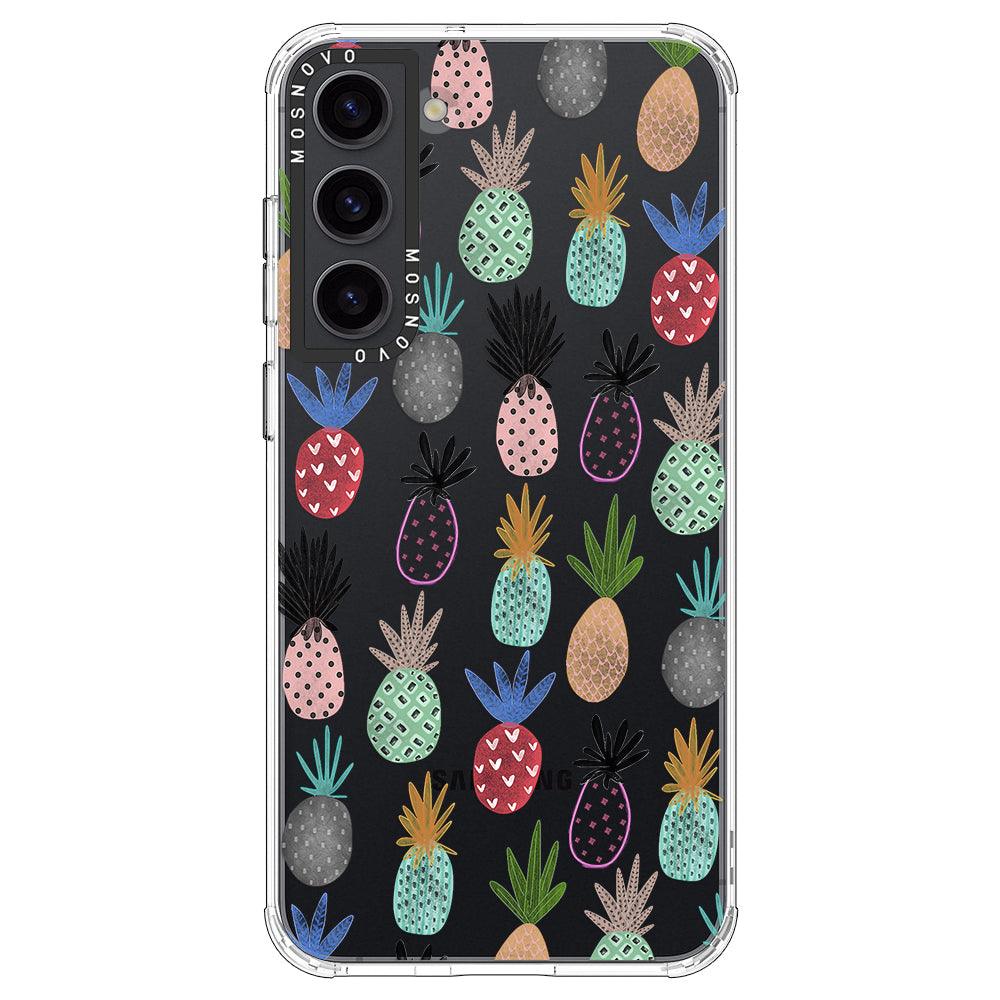 Cute Pineapple Phone Case - Samsung Galaxy S23 Case - MOSNOVO