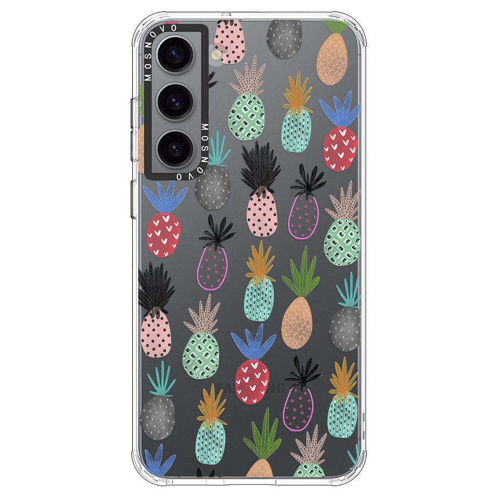 Cute Pineapple Phone Case - Samsung Galaxy S23 Plus Case - MOSNOVO