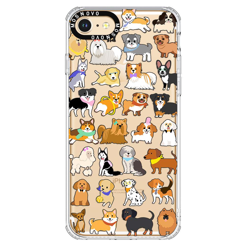 Cute Puppy Phone Case - iPhone 8 Case - MOSNOVO