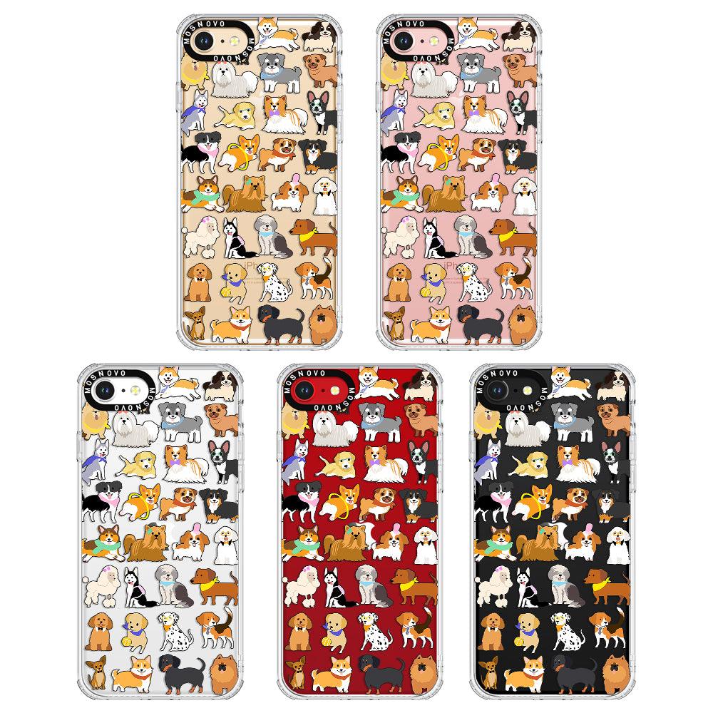 Cute Puppy Phone Case - iPhone 8 Case - MOSNOVO