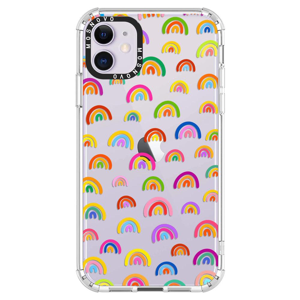 Cute Rainbow Phone Case - iPhone 11 Case - MOSNOVO