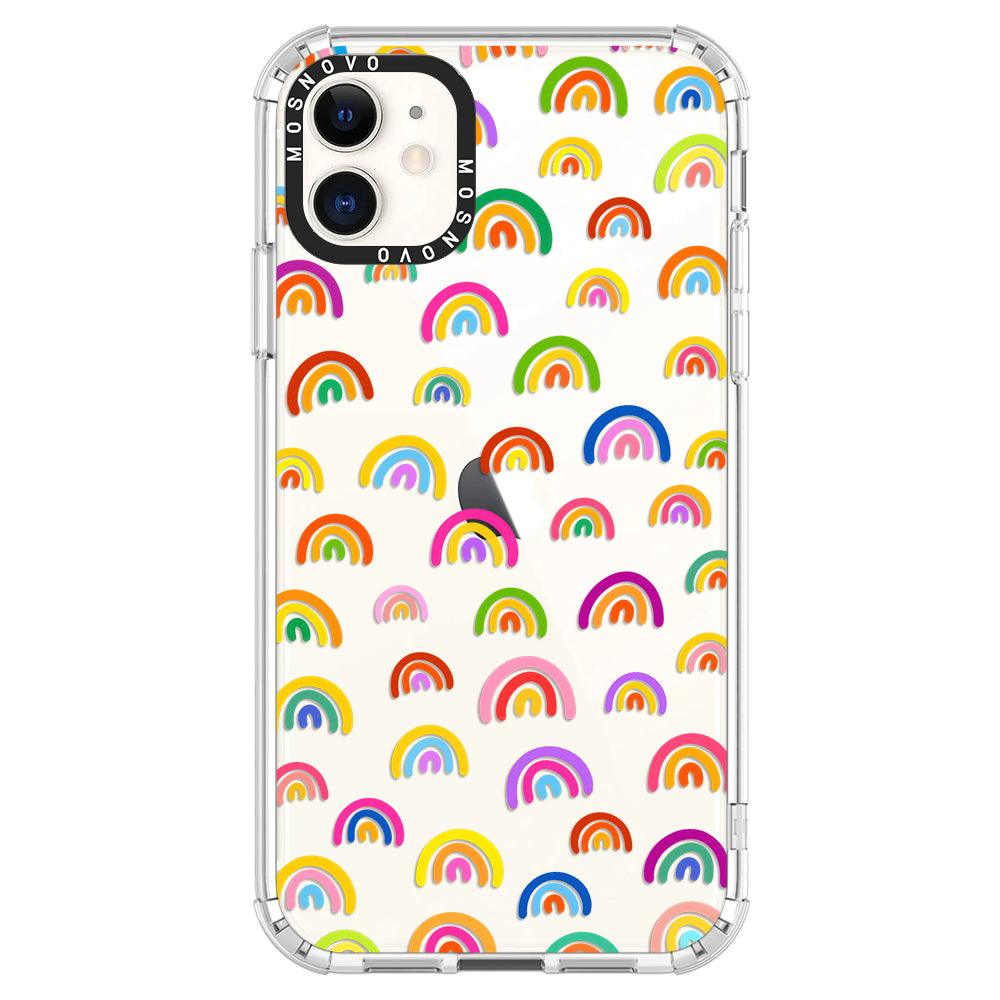 Cute Rainbow Phone Case - iPhone 11 Case - MOSNOVO