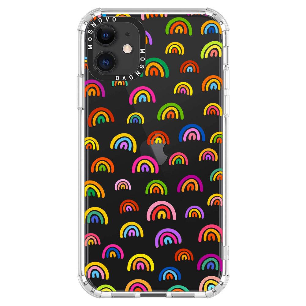 Cute Rainbow Phone Case - iPhone 11 Case - MOSNOVO