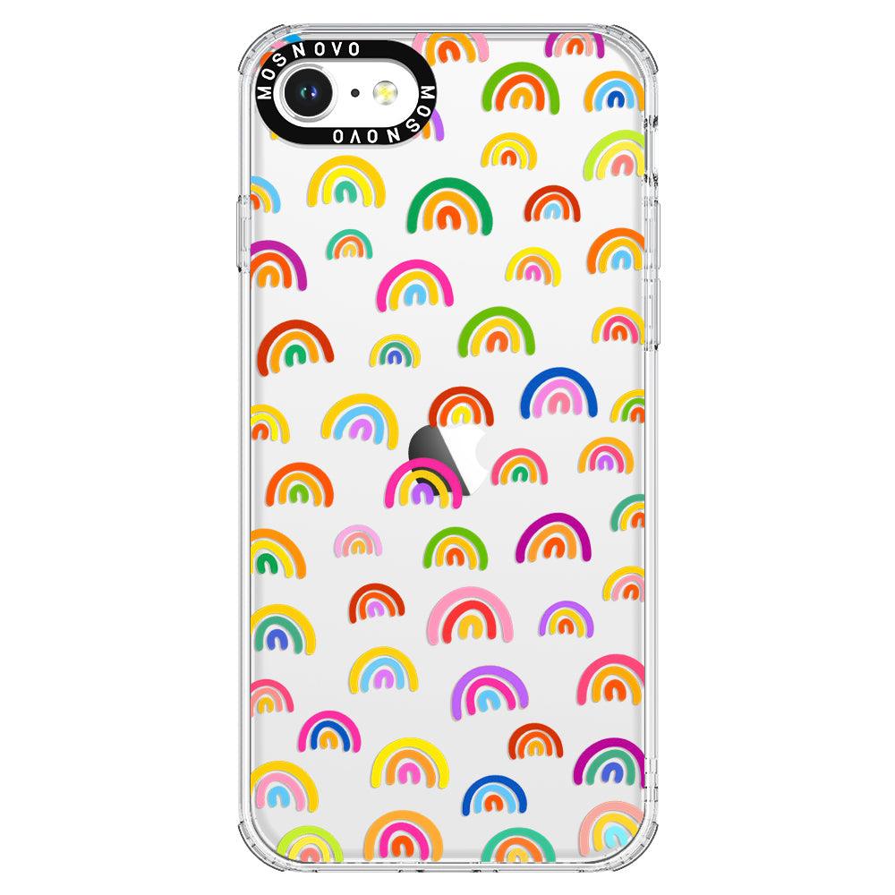 Cute Rainbow Phone Case - iPhone SE 2020 Case - MOSNOVO