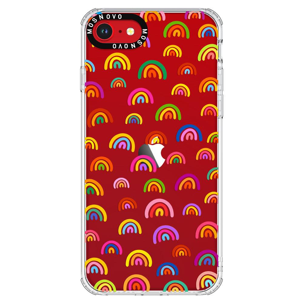 Cute Rainbow Phone Case - iPhone SE 2020 Case - MOSNOVO