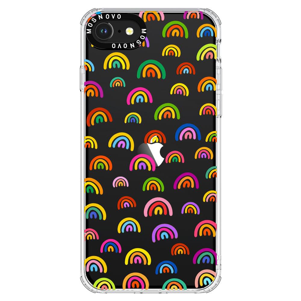 Cute Rainbow Phone Case - iPhone SE 2020 Case - MOSNOVO