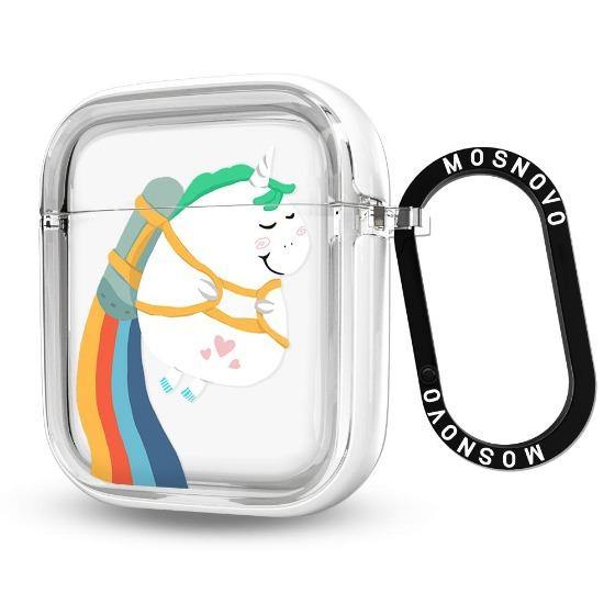 Cute Rainbow Unicorn AirPods 1/2 Case - MOSNOVO