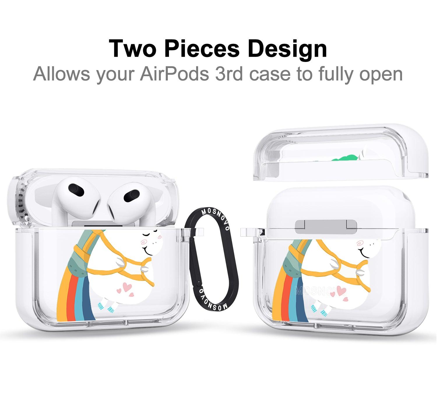 Cute Rainbow Unicorn AirPods 3 Case (3rd Generation) - MOSNOVO