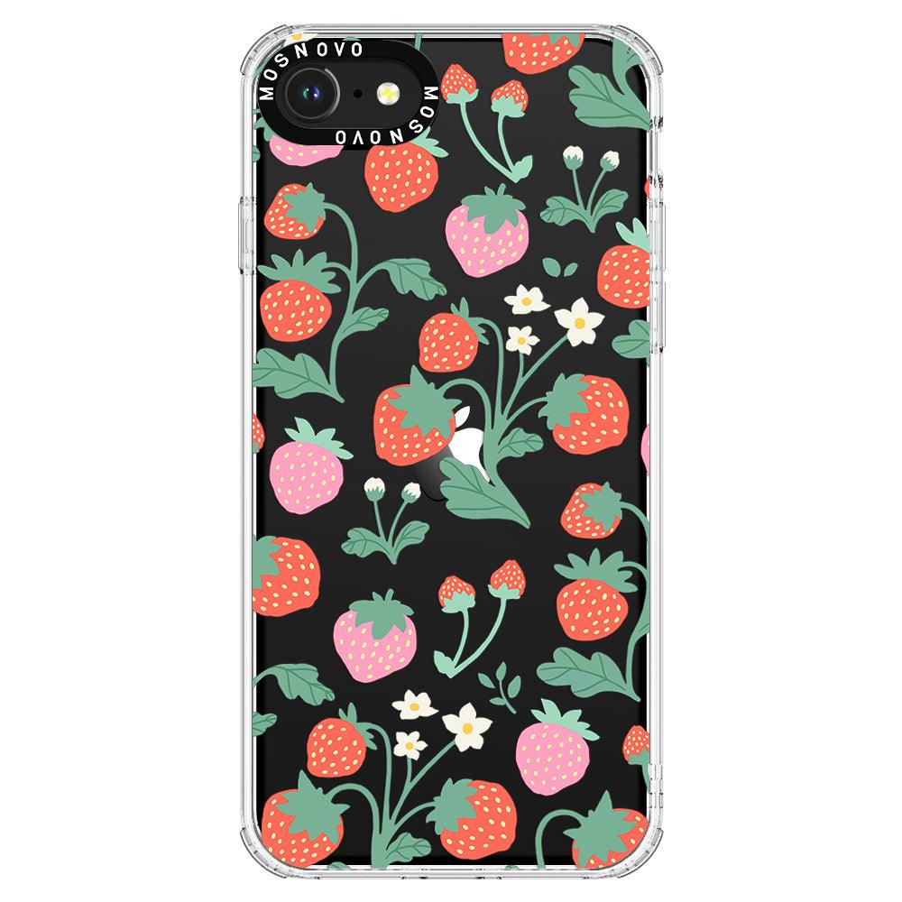 Cute Strawberry Phone Case - iPhone 8 Case - MOSNOVO