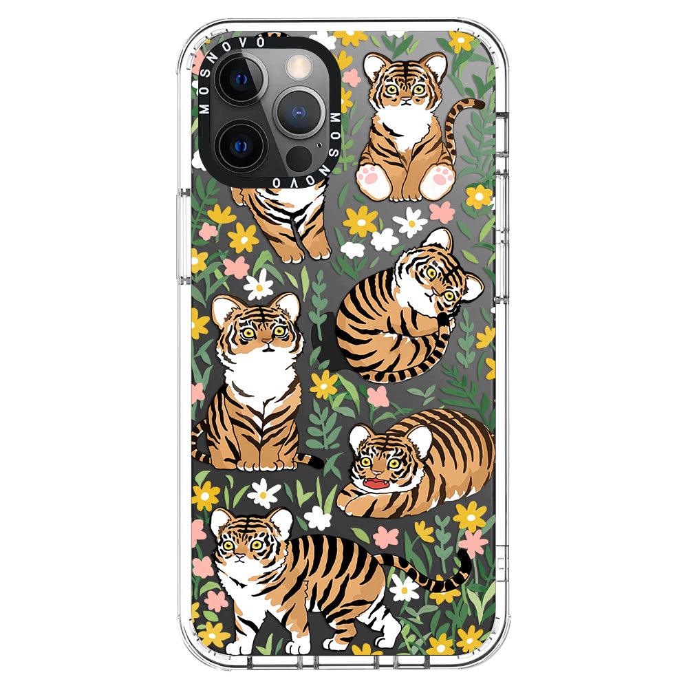 Cute Tiger Phone Case - iPhone 12 Pro Case - MOSNOVO