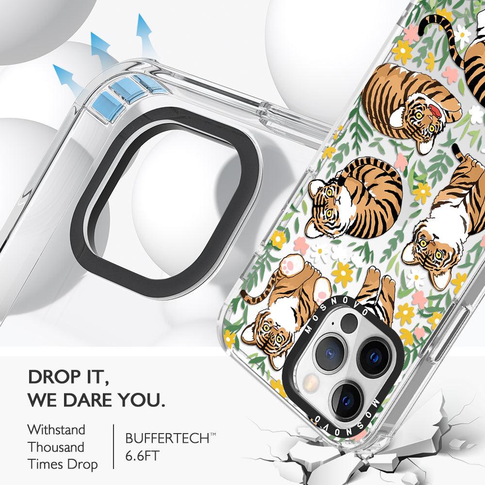 Cute Tiger Phone Case - iPhone 12 Pro Max Case - MOSNOVO