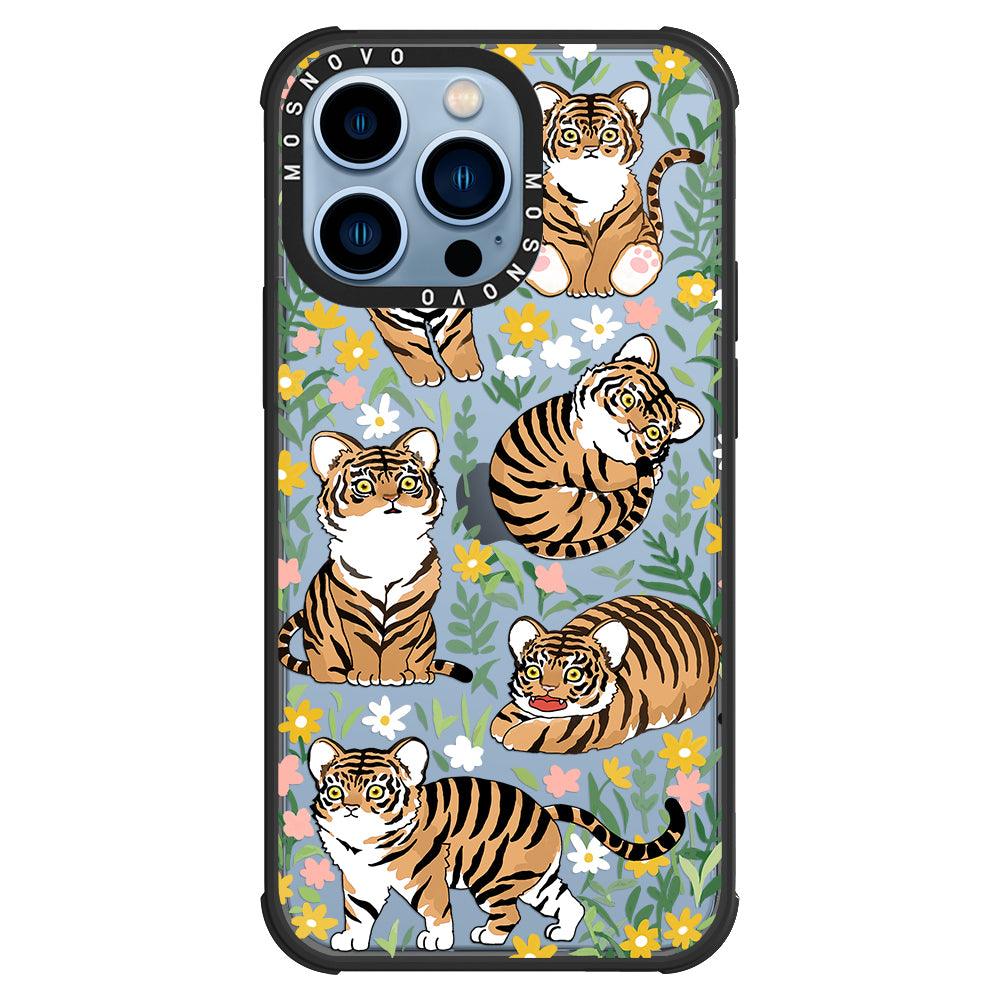 Cute Tiger Phone Case - iPhone 13 Pro Case - MOSNOVO