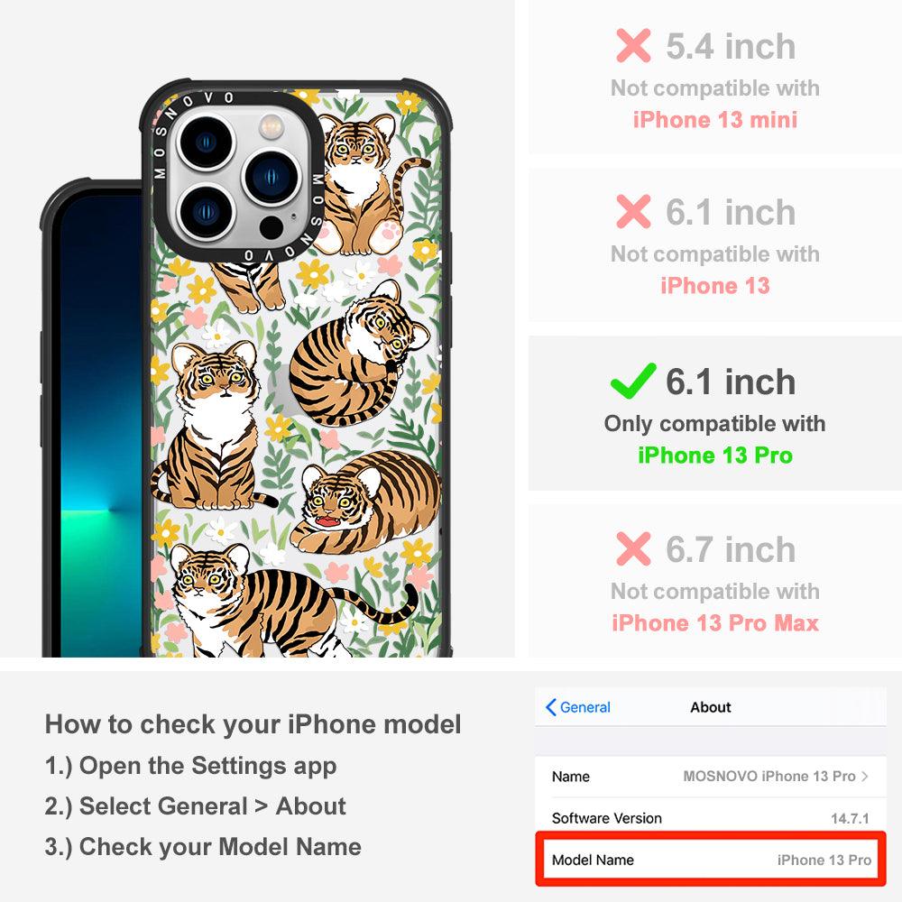 Cute Tiger Phone Case - iPhone 13 Pro Case - MOSNOVO