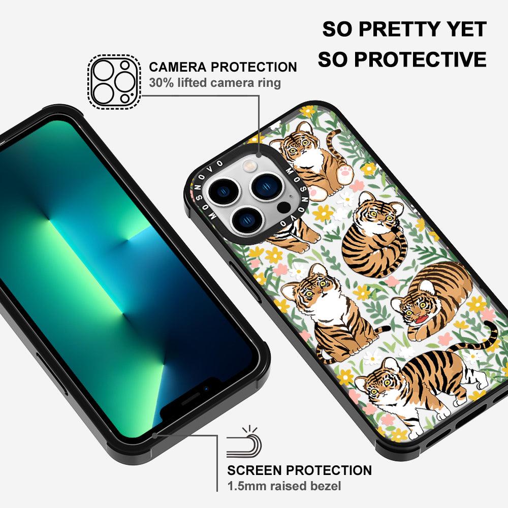 Cute Tiger Phone Case - iPhone 13 Pro Case - MOSNOVO