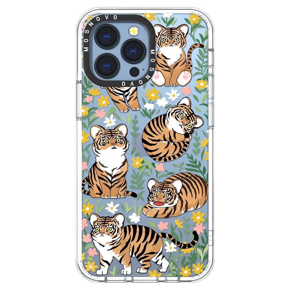 Cute Tiger Phone Case - iPhone 13 Pro Case - MOSNOVO