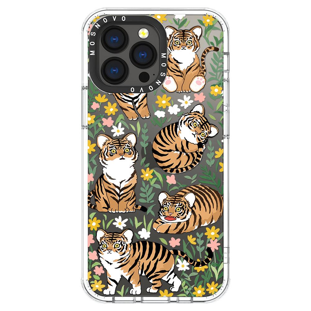 Cute Tiger Phone Case - iPhone 13 Pro Case - MOSNOVO