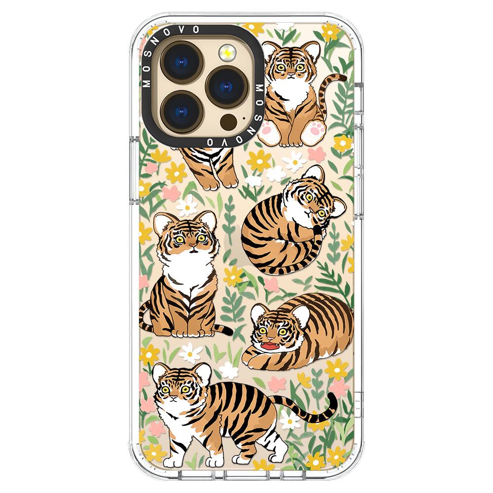 Cute Tiger Phone Case - iPhone 13 Pro Case - MOSNOVO